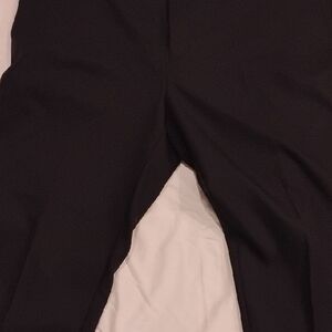 Izod Jet Black Straight Trousers
